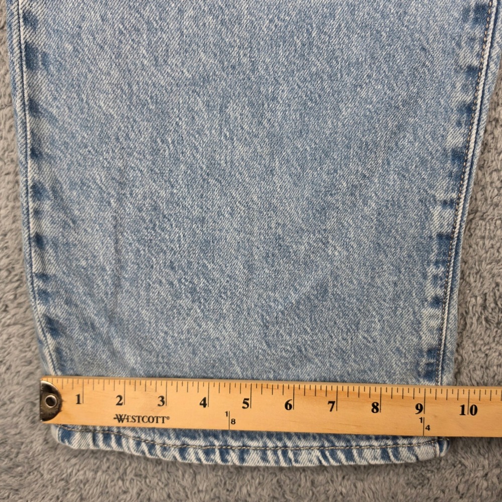 Levis Cinch Baggy Jeans Women 24 Blue Light Wash Barrel High Rise Wide Leg Denim - Picture 12 of 13